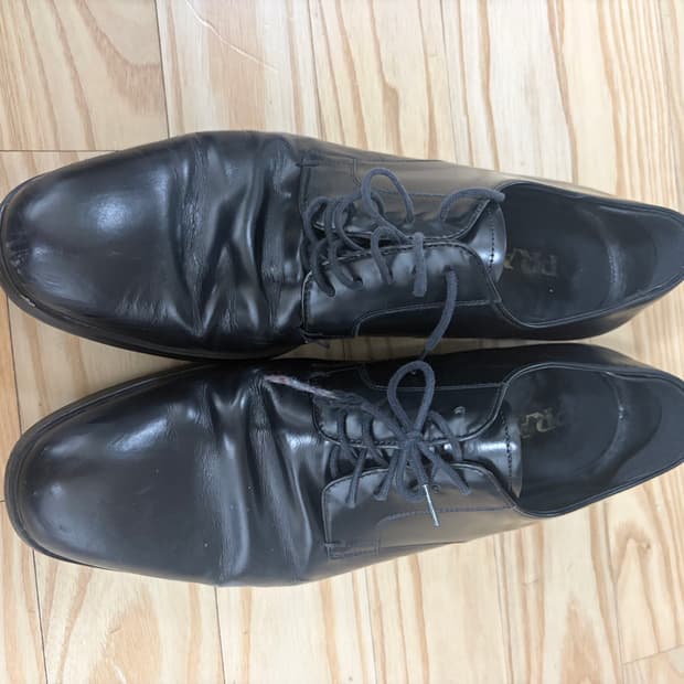 프라다 더비슈즈 men270size