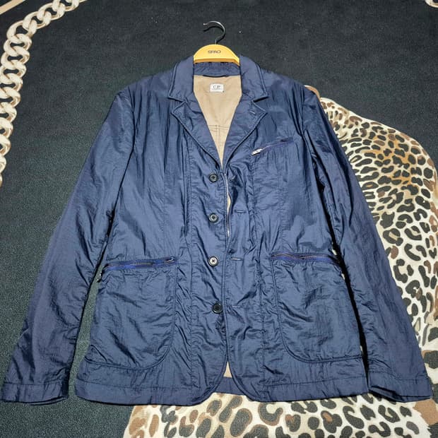 (희귀)00's CP컴퍼니 메탈릭 유틸리티 블레이저 자켓 m 정품