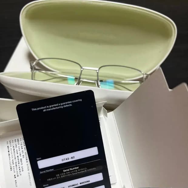 젠틀몬스터 오타스 02 실버