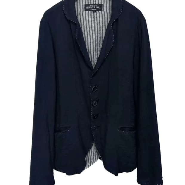 Geoffrey b small 실크 린넨 자켓 M사이즈