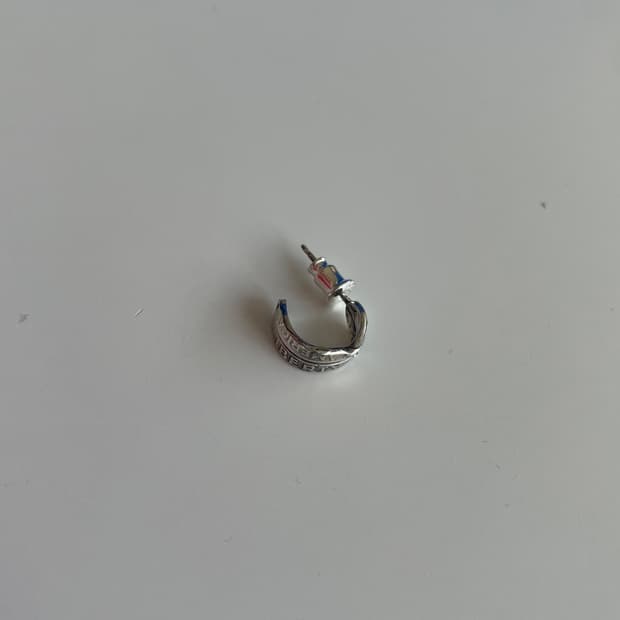 Feather Pierced earrings 귀걸이