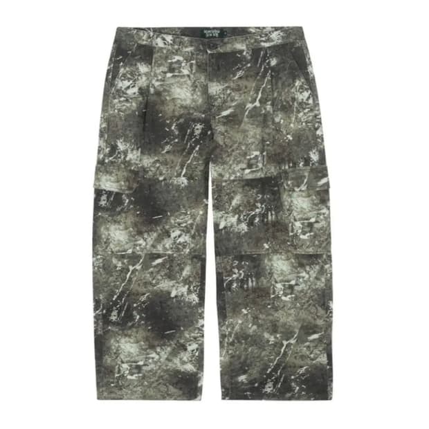 Beslow 비슬로우 와이드 카고팬츠 카모