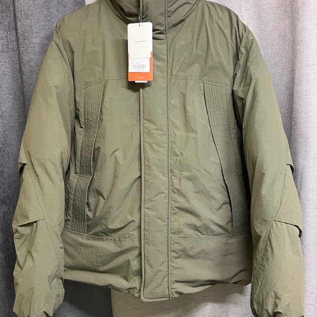 코드그라피 숏패딩 L