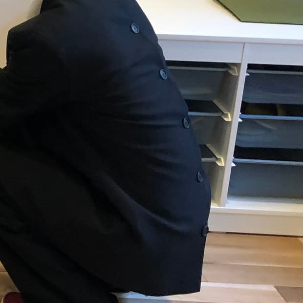 유지 Yuji 버튼 디테일 블레이저