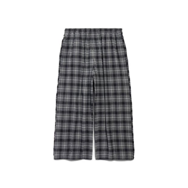 발렌시아가 하이브리드 라지핏 팬츠 그레이 46🖤