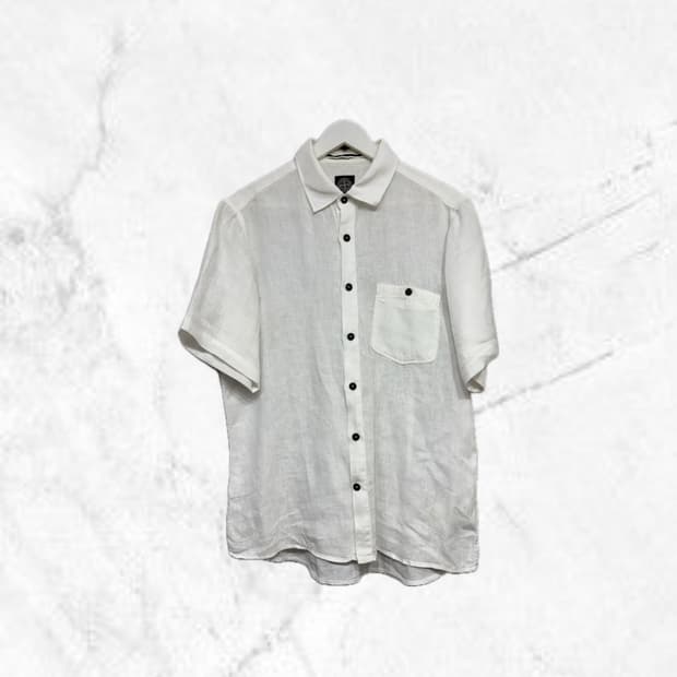 스톤아일랜드 린넨 셔츠 L