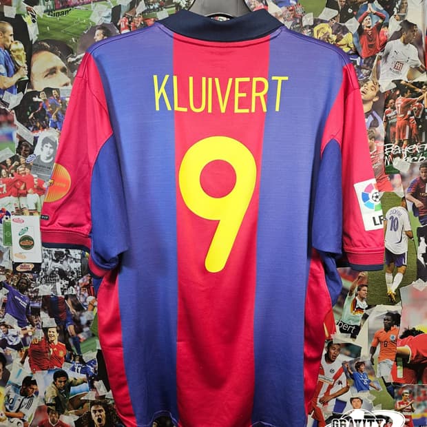 바르셀로나 00-01 클루이베르트 유니폼