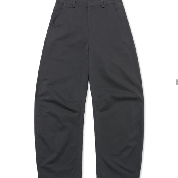 인템포무드 새들 커브드 치노 팬츠 차콜 XL