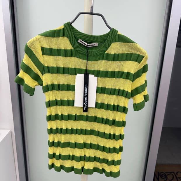 TheOpen Product 스트라이프 니트 탑 1