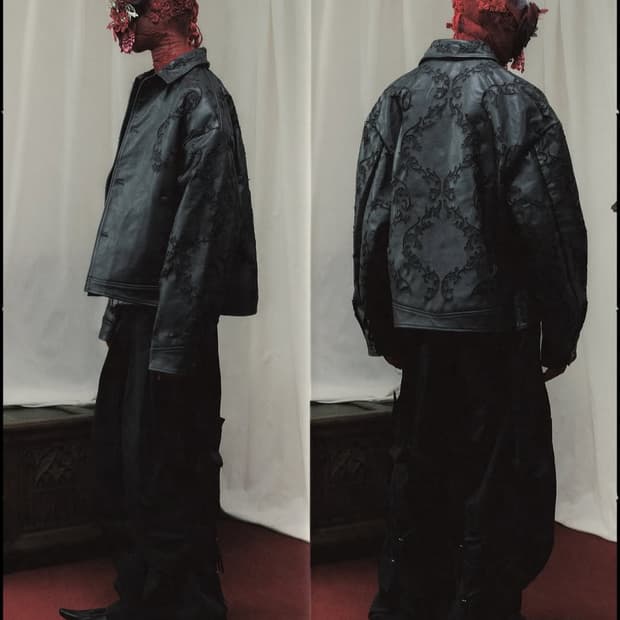 Professor.e laser leather jacket 50사이즈