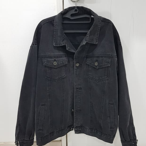 [옷장정리] 블랙 데님 자켓 청자켓