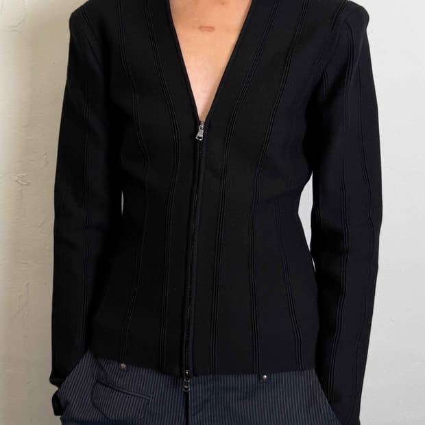 corset 2-way cardigan