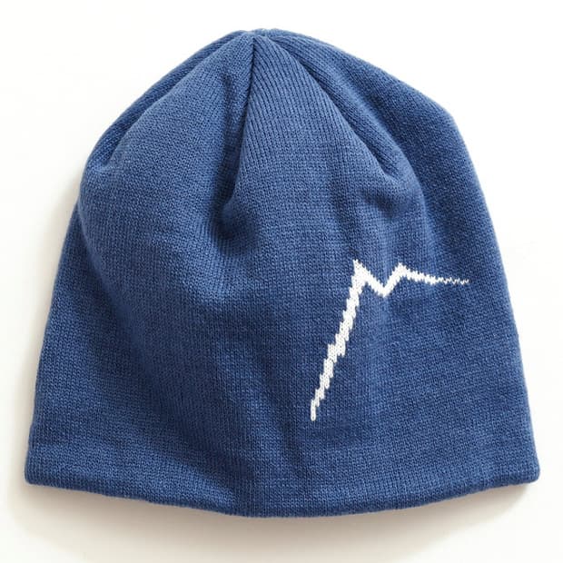 케일 로고 숏 비니 블루