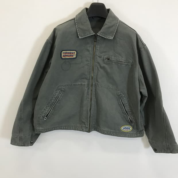 90s USA 빈티지 워크자켓 모스그린 [국내110]