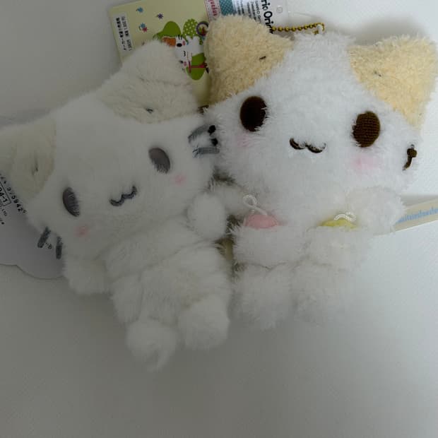 마슈마로 마스코트 키링 2종 일괄