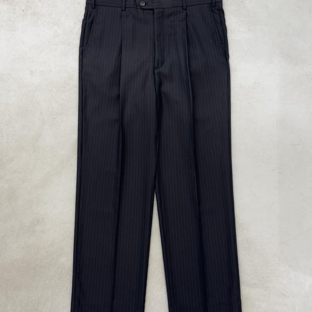 아르마니 스트라이프 슬랙스