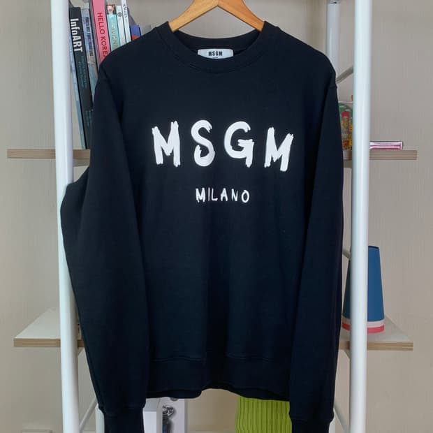 MSGM 맨투맨 (black)