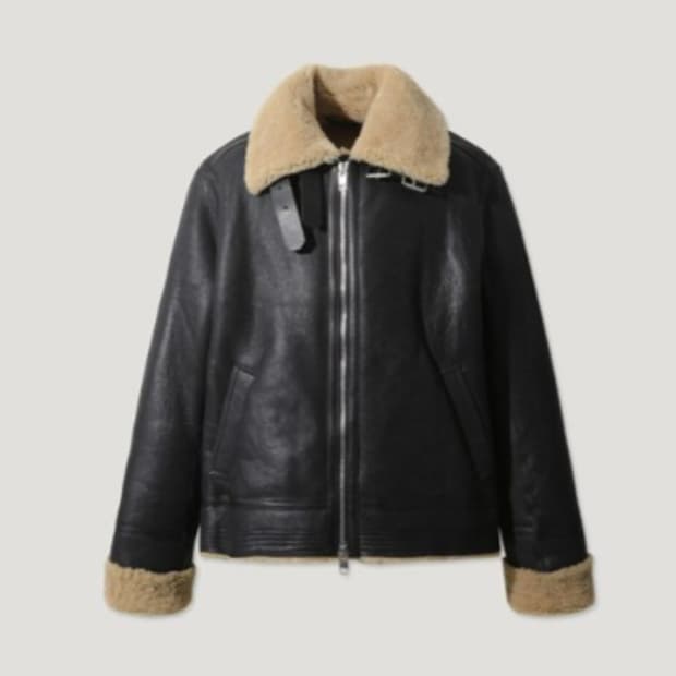 이로 IRO 양가죽 무스탕 자켓 95 S 판매합니다