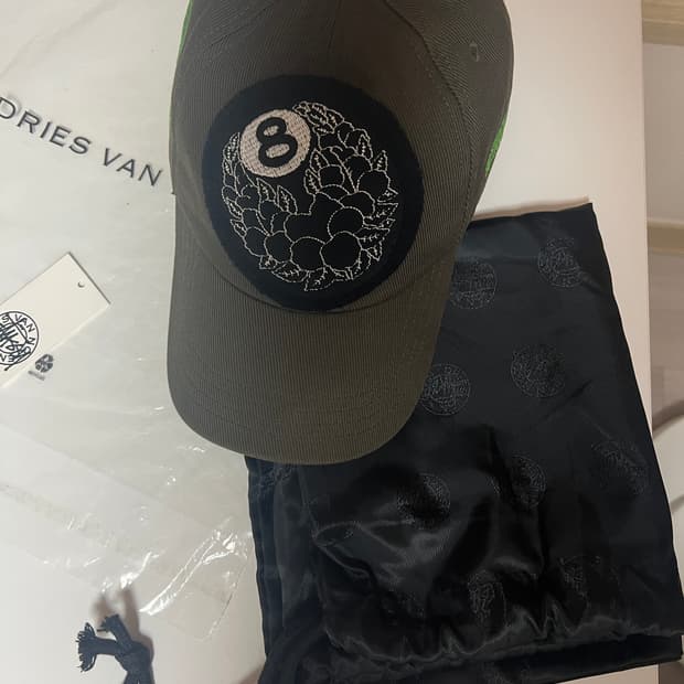 드리스반노튼 스투시 모자 볼캡