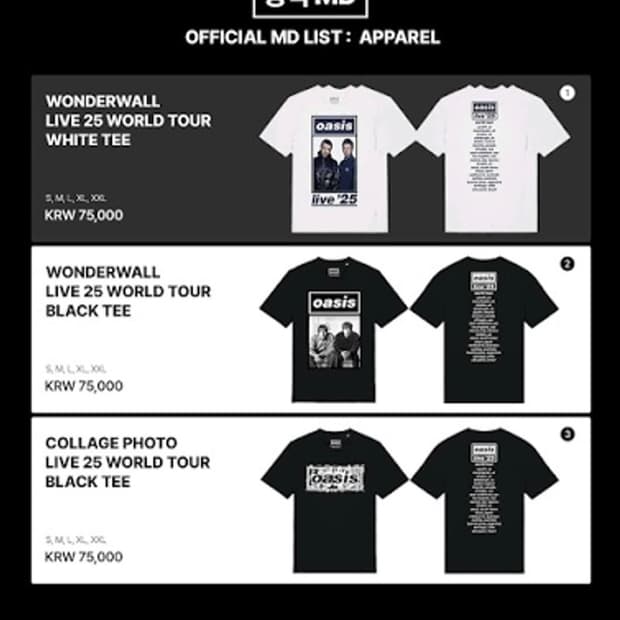 oasis 오아시스 md 2번 티셔츠 정가 양도(size L)