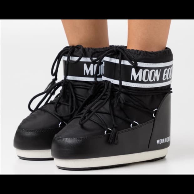 MOON BOOT 문부츠 로우 블랙 230-250