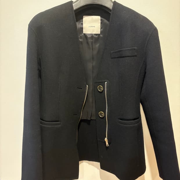 제이청 블랙 자켓 슬림핏