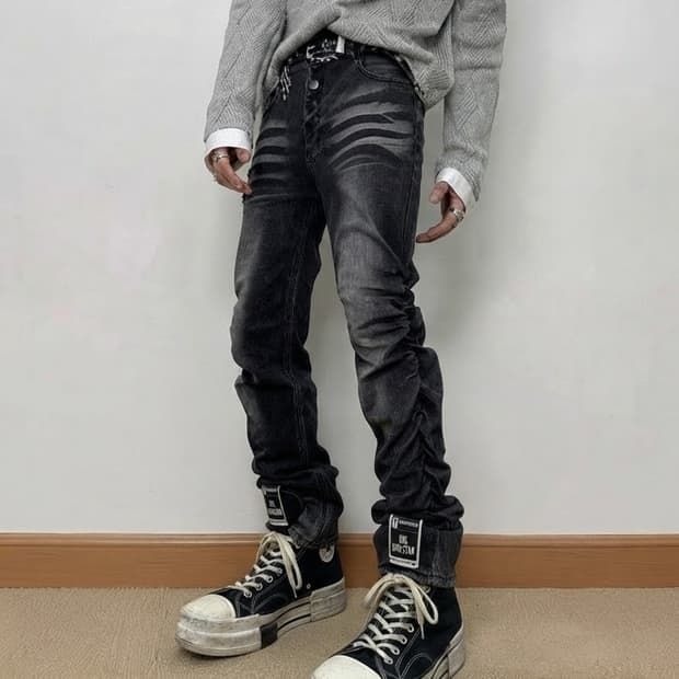릭 오웬스 DRKSHDW x컨버스 DBL DRKSTAR 하이탑