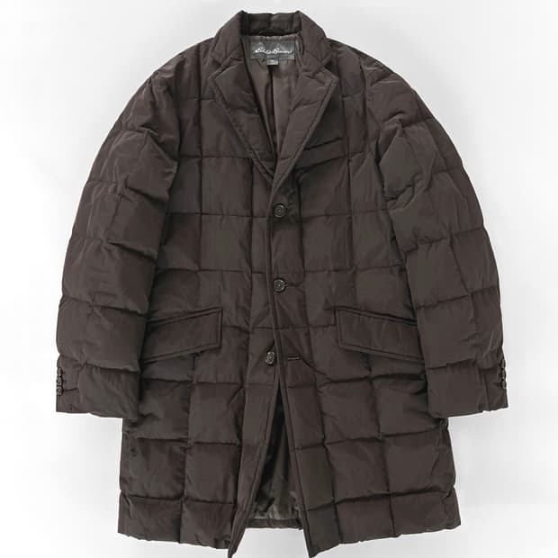 에디바우어 EB650 프리미엄 다운 퀼티드 카 코트