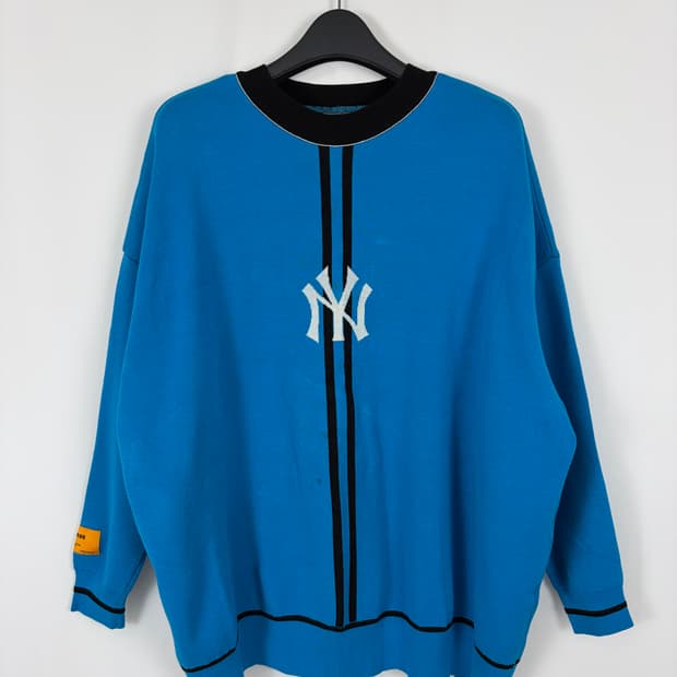 a106) MLB 뉴욕 양키스 바시티 니트