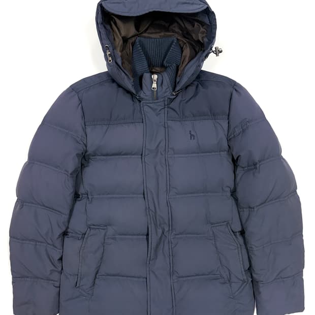 헤지스 네이비 다운패딩