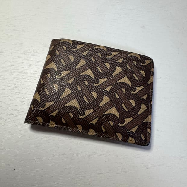 버버리 TB로고 모노그램 반지갑