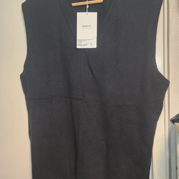 드로우핏 울 오버핏 베스트 L