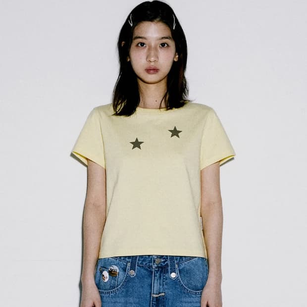 STAR TEE YELLOW - c