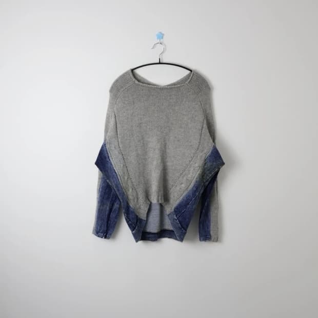 Scot Club Layered Knit Top