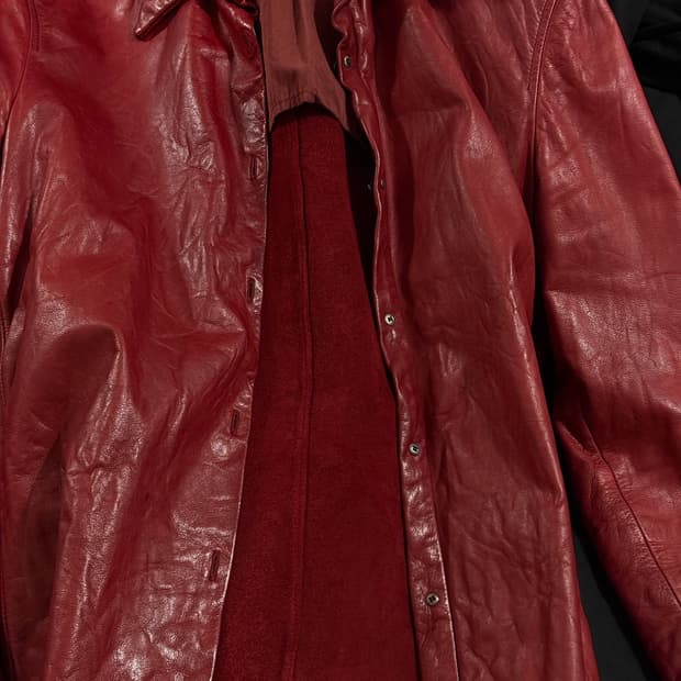 Carpe Diem Leather Shirt