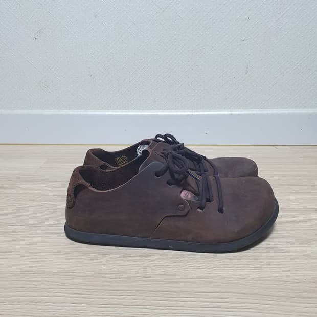 버켄스탁 몬타나 브라운 레더 슈즈 260