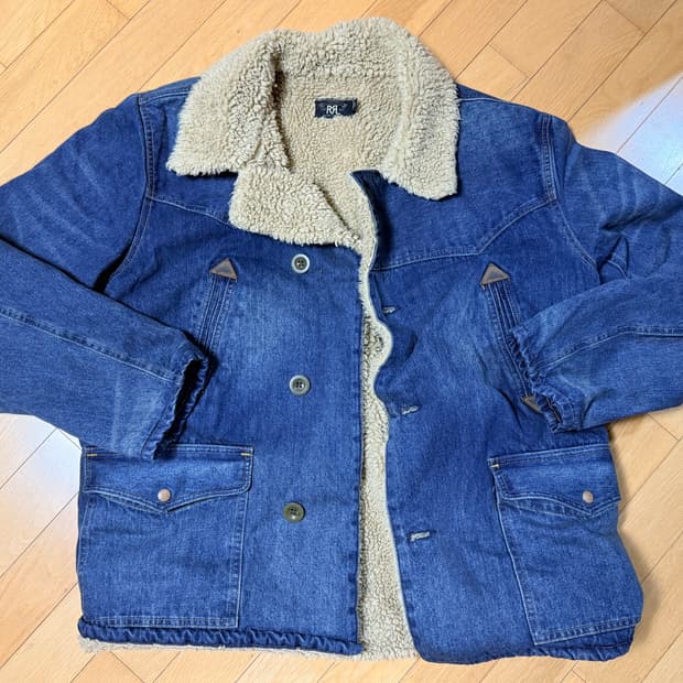 RRL 데님 쉐르파 자켓