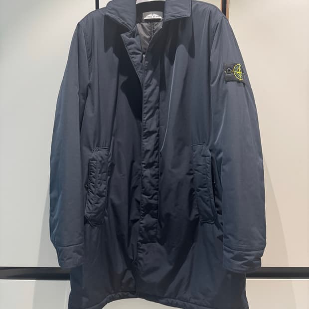 스톤 아일랜드 마이크로 트윌 카코트 네이비 L사이즈 판매