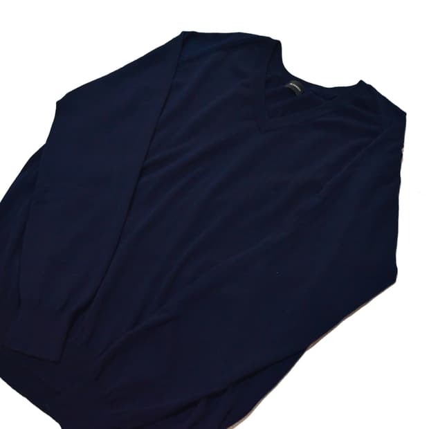 jil sander 00s v-neck raglan knit