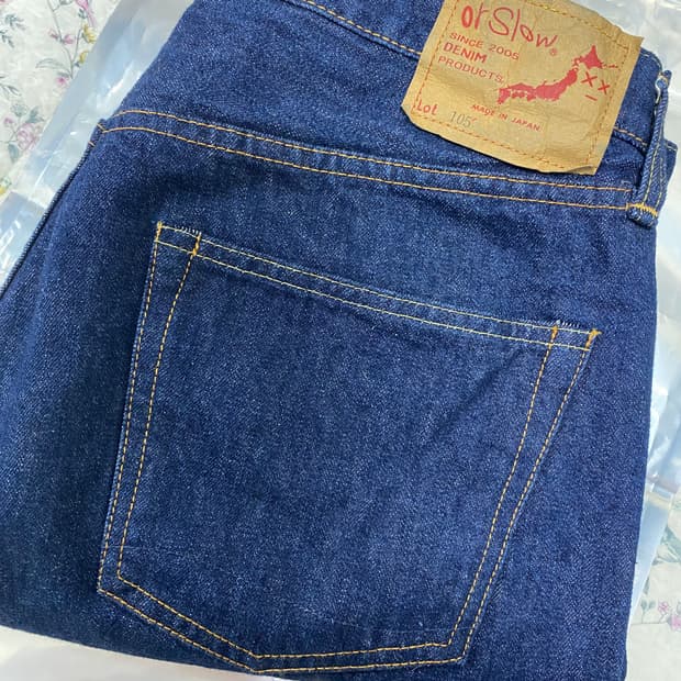 [Orslow] 오어슬로우 105 원워시 3사이즈