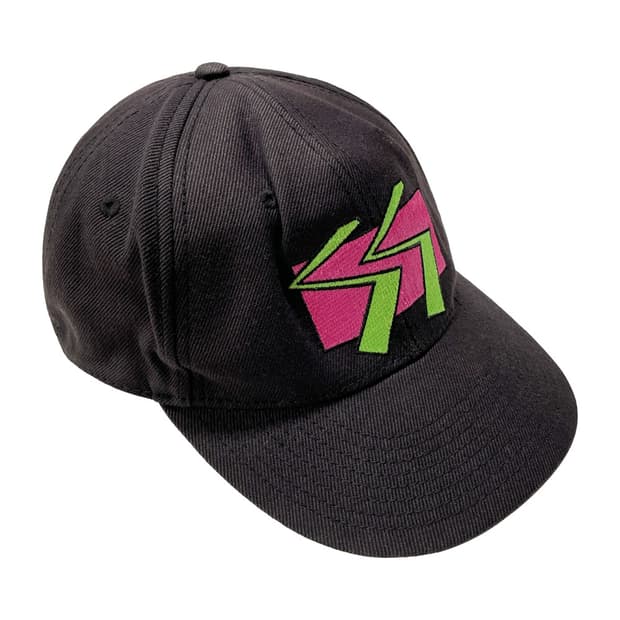 스투시 00s 캔버스 캡 블랙