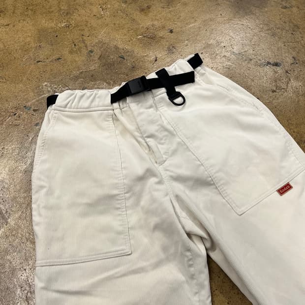 [정품/M] 코닥 벨트 코듀로이 팬츠 아이보리 b14