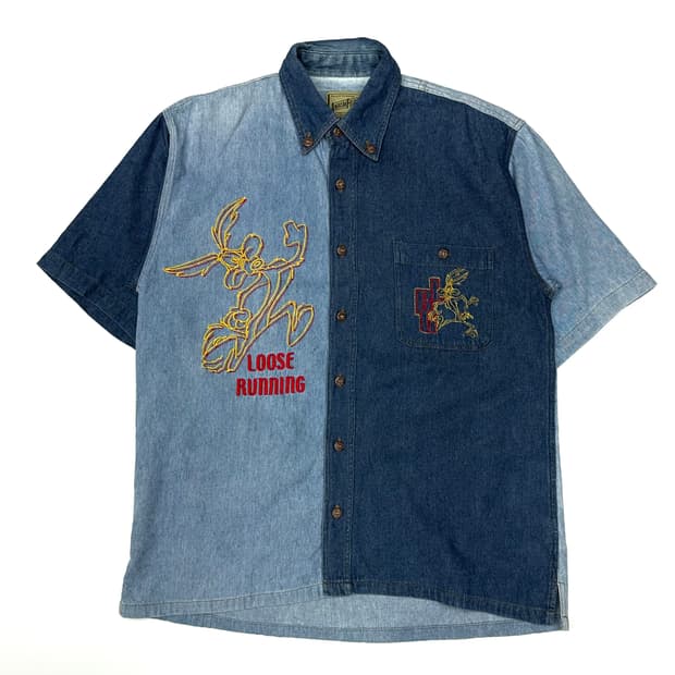 90’s vintage cartoon Denim shirts