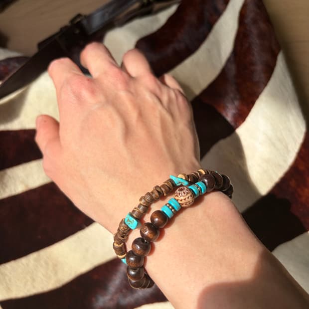 에스닉 팔찌 세트