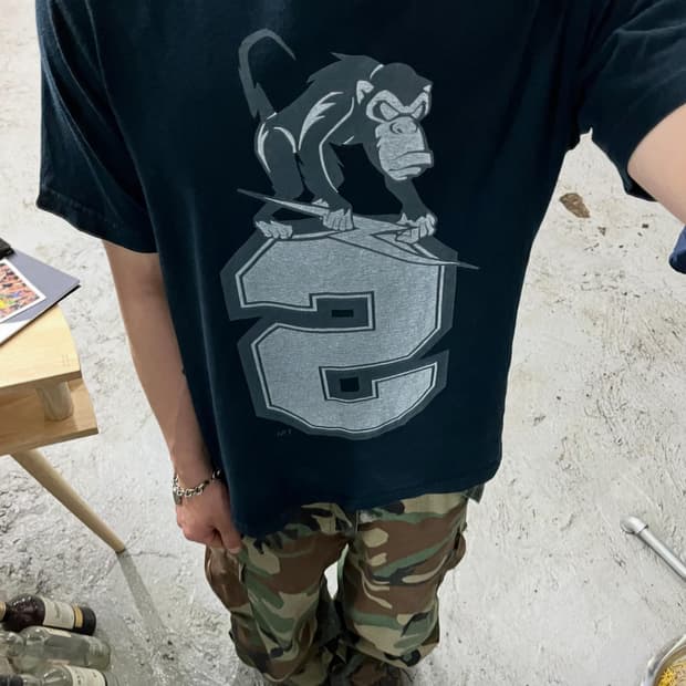 Santastic! 🐒⚡️ saru tee 🇯🇵