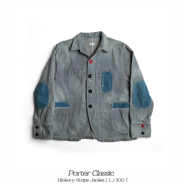 포터클래식 히코리 스트라이프 워크자켓 L사이즈