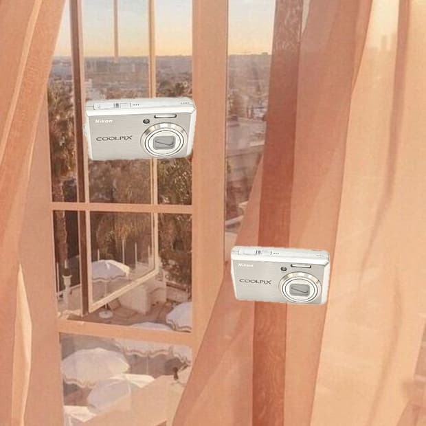 희귀&필름색감!) Nikon CoolPix S600 디카 카메라