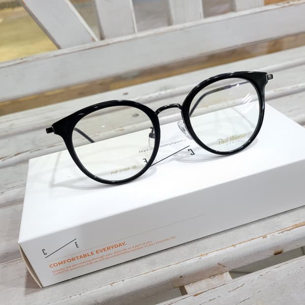 폴휴먼 안경 블랙원형콤비 PHP-5109A