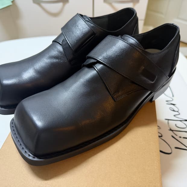 로맨틱무브x노이어 스퀘어토 더비슈즈 (A급)