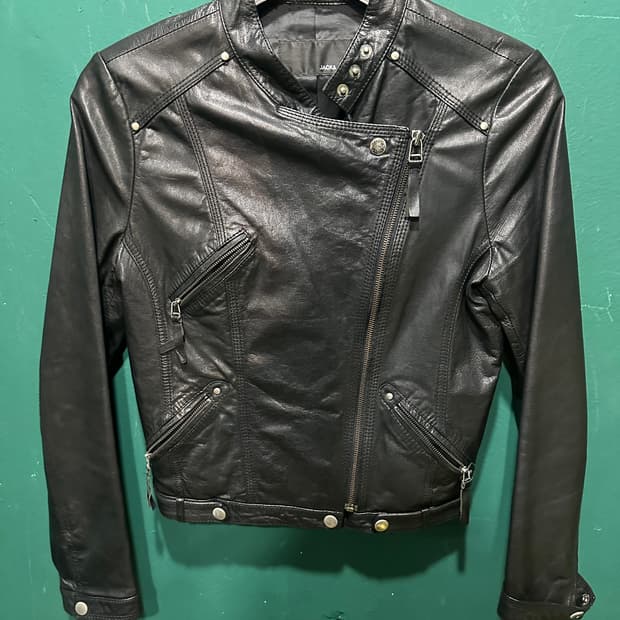 릭오웬스맛 염소가죽자켓